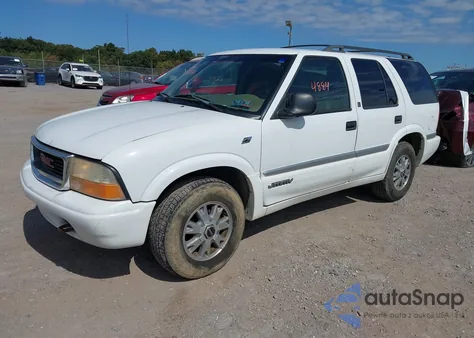 1998 GMC Jimmy Slt z USA, uszkodzony, nr VIN 1GKDT13W5W2525944